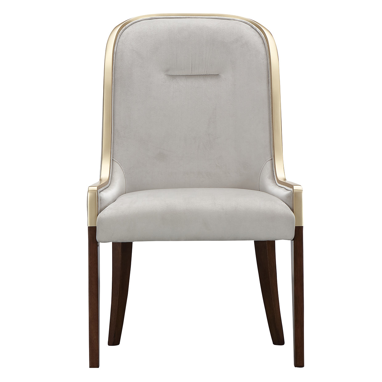 Houston Dining Side Chair - Porcini/Walnut