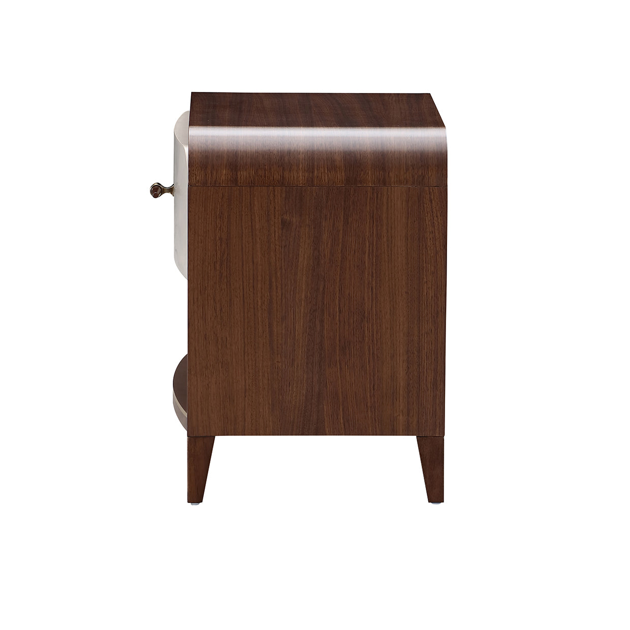 Houston 1-Drawer Nightstand - Walnut