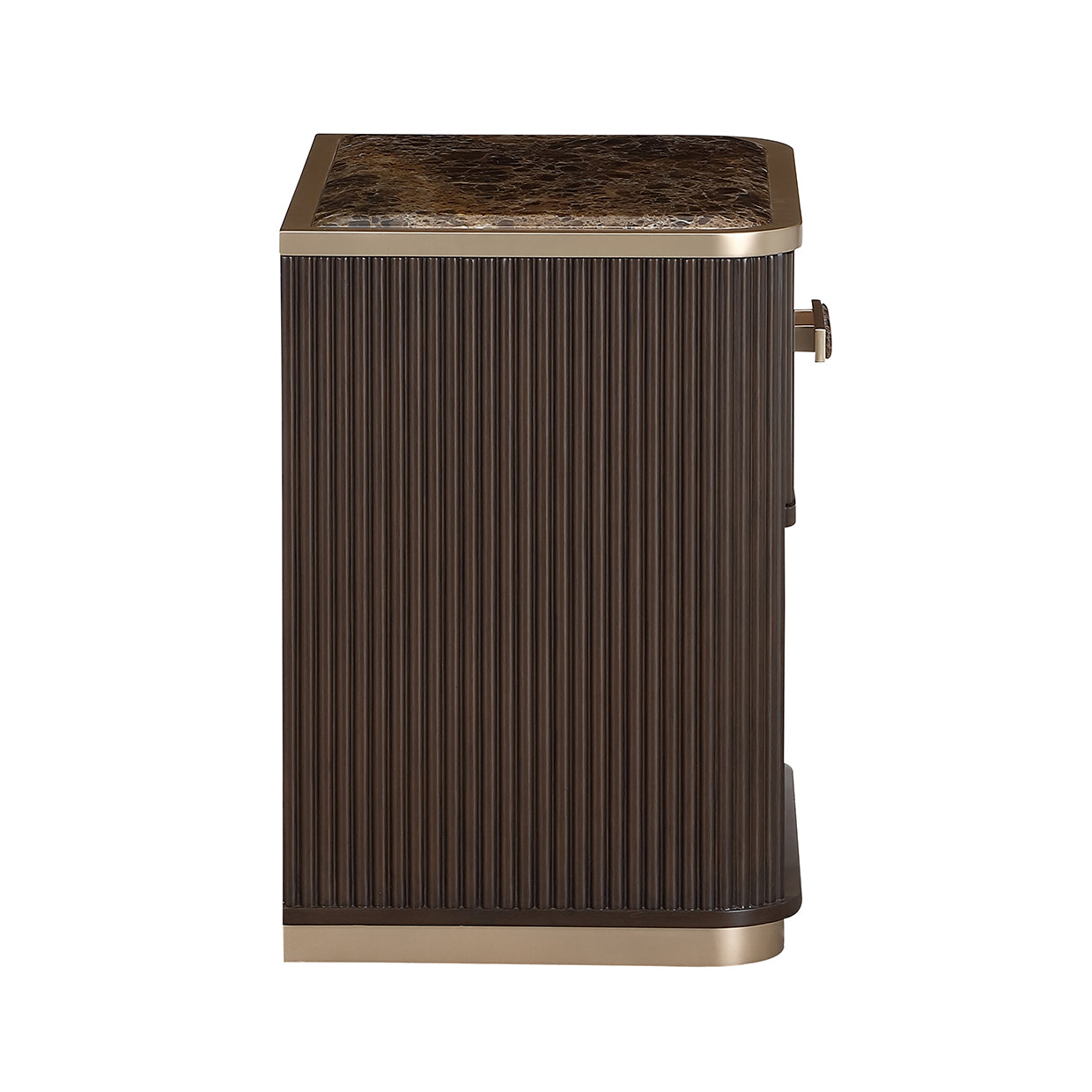 West Kensington 1-Drawer Nightstand - Medium Espresso