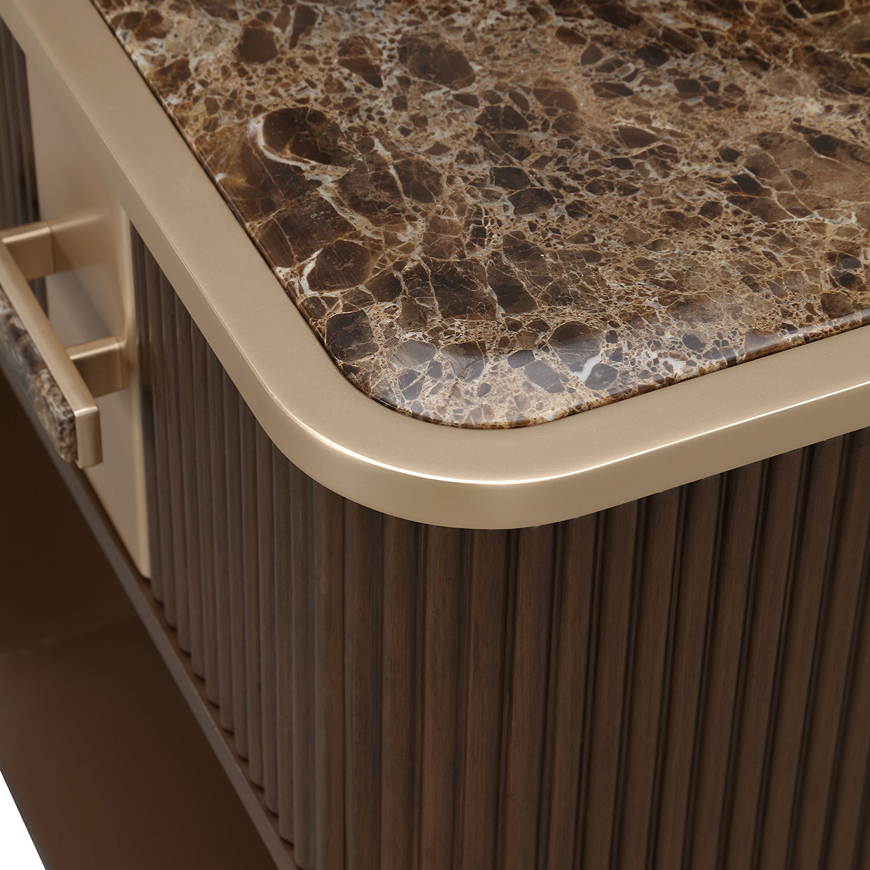 West Kensington 1-Drawer Nightstand - Medium Espresso