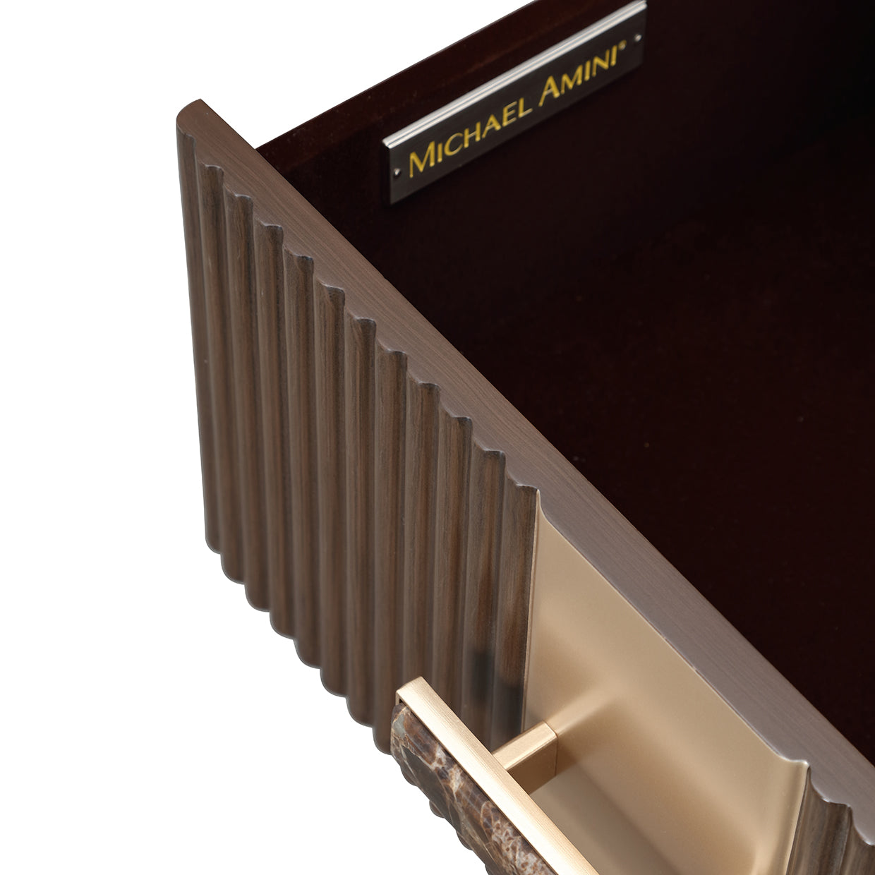 West Kensington 1-Drawer Nightstand - Medium Espresso