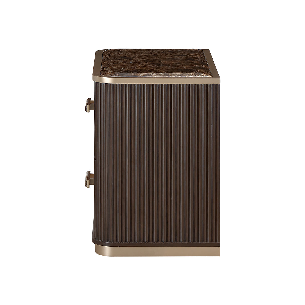 West Kensington 2-Drawer Nightstand - Medium Espresso