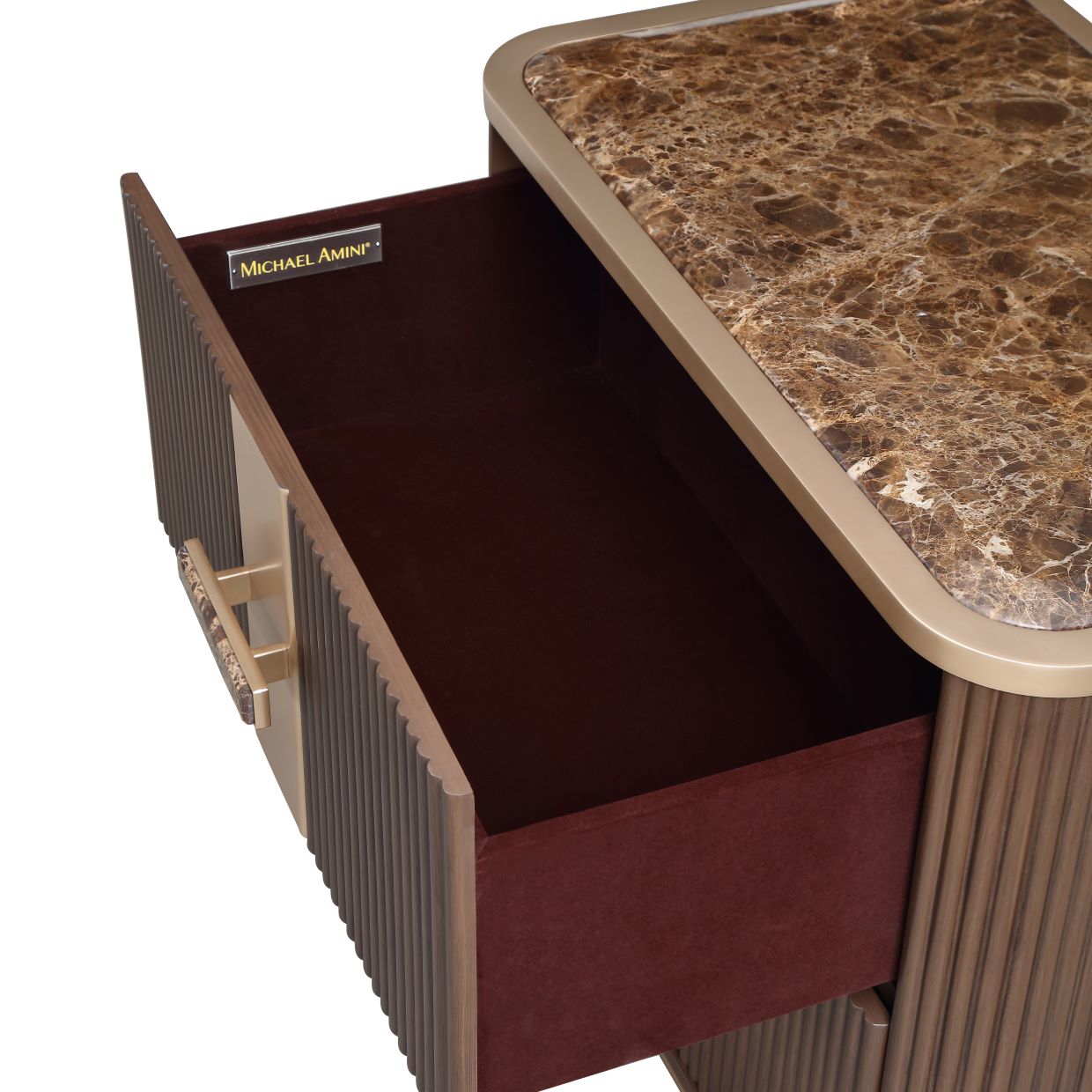 West Kensington 2-Drawer Nightstand - Medium Espresso