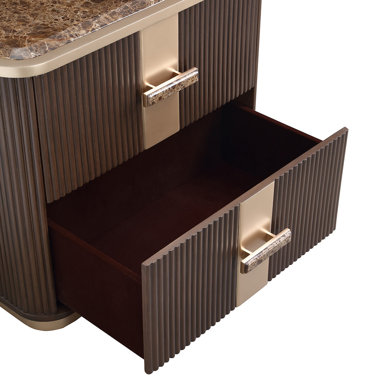 West Kensington 2-Drawer Nightstand - Medium Espresso