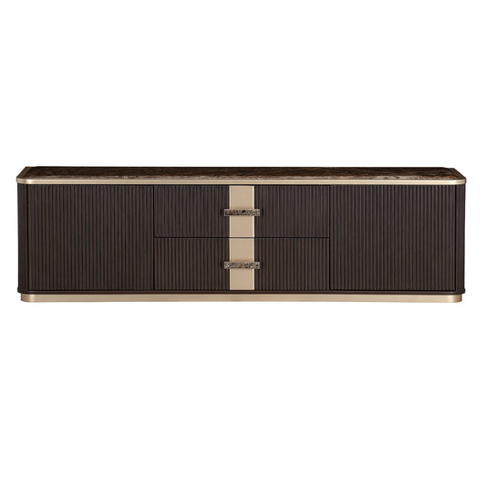 West Kensington Media Cabinet - Medium Espresso