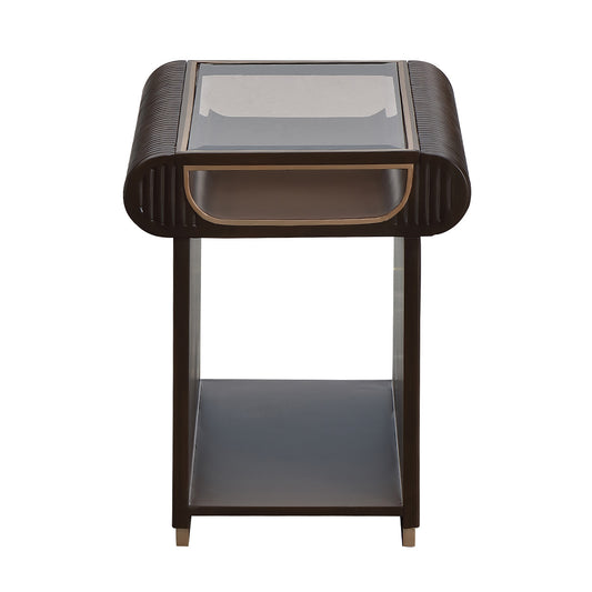West Kensington End Table - Medium Espresso