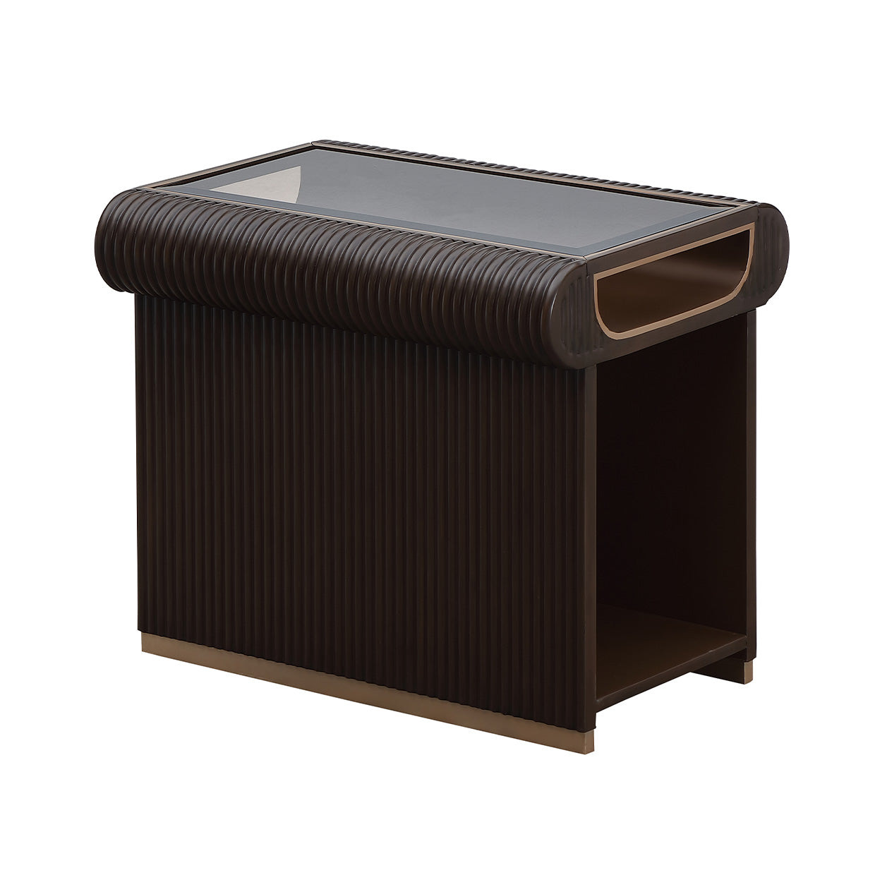 West Kensington End Table - Medium Espresso