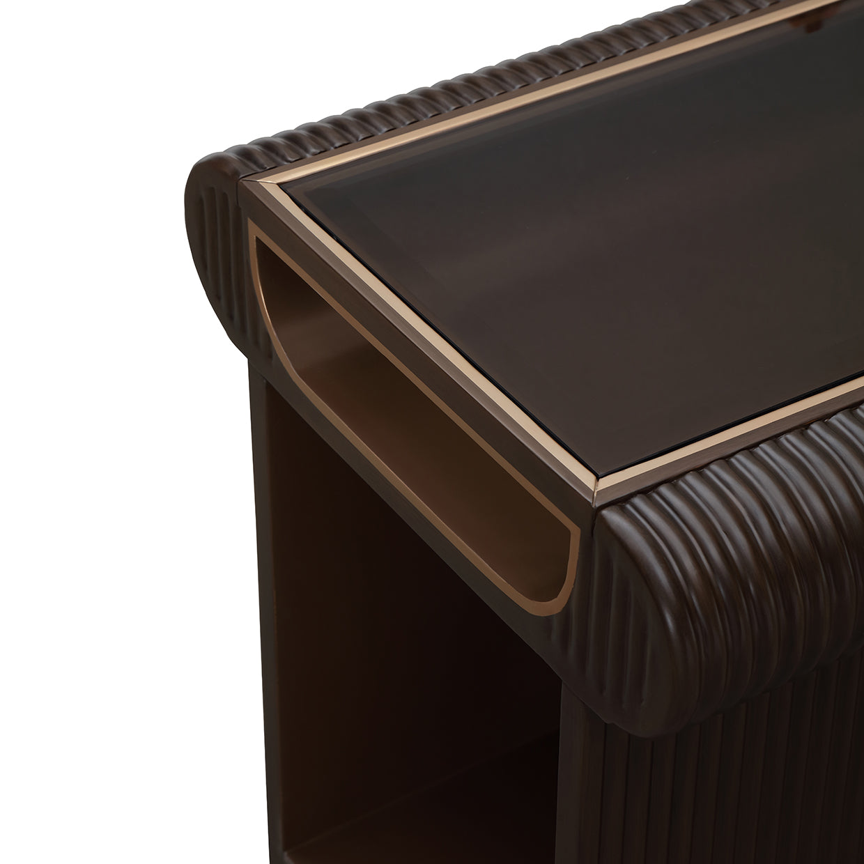 West Kensington End Table - Medium Espresso