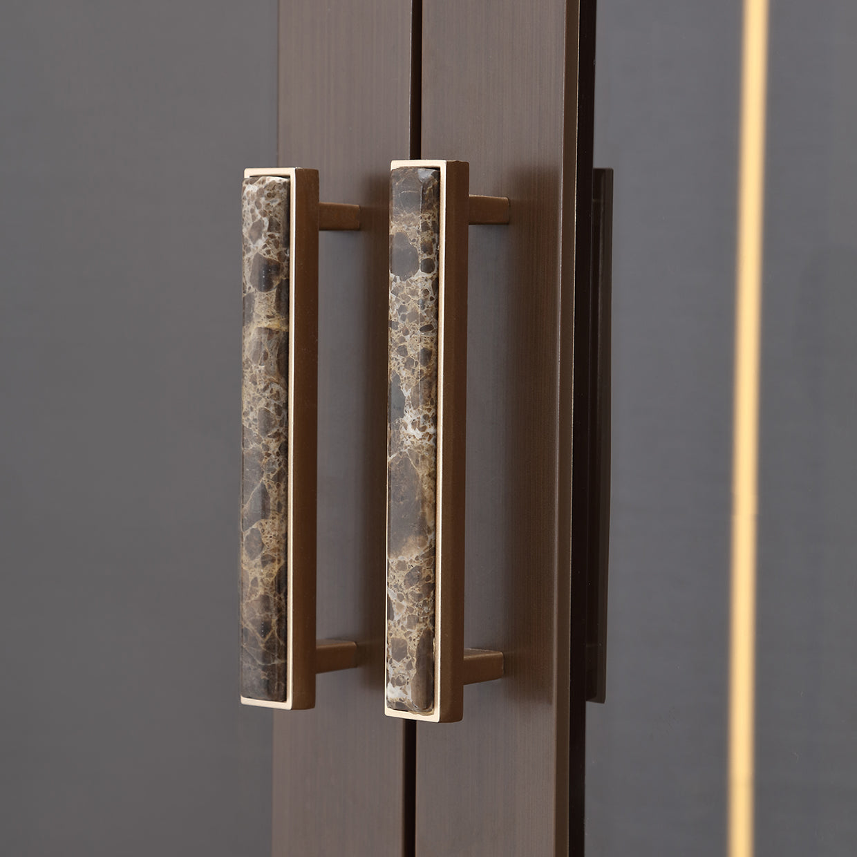 West Kensington Display Cabinet - Medium Espresso