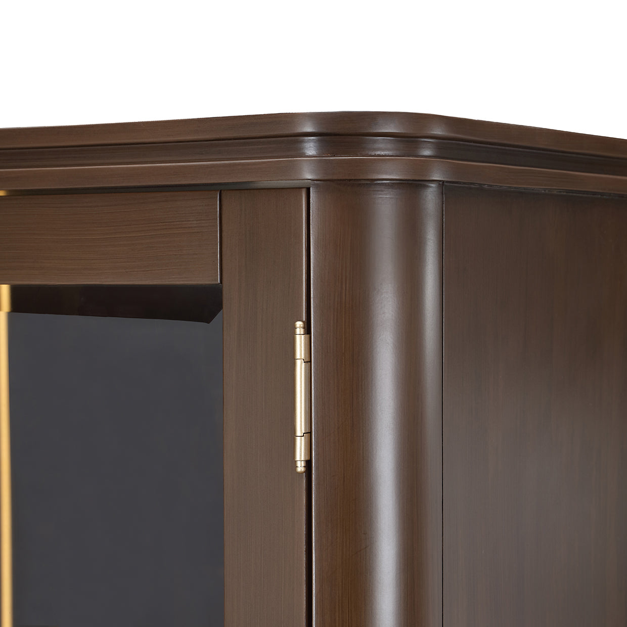 West Kensington Display Cabinet - Medium Espresso