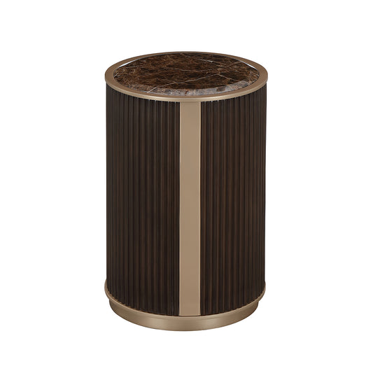 West Kensington Chairside Table - Medium Espresso