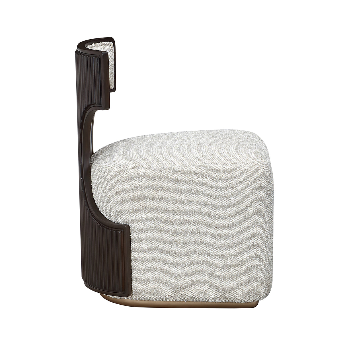 West Kensington Vanity Chair - Medium Espresso