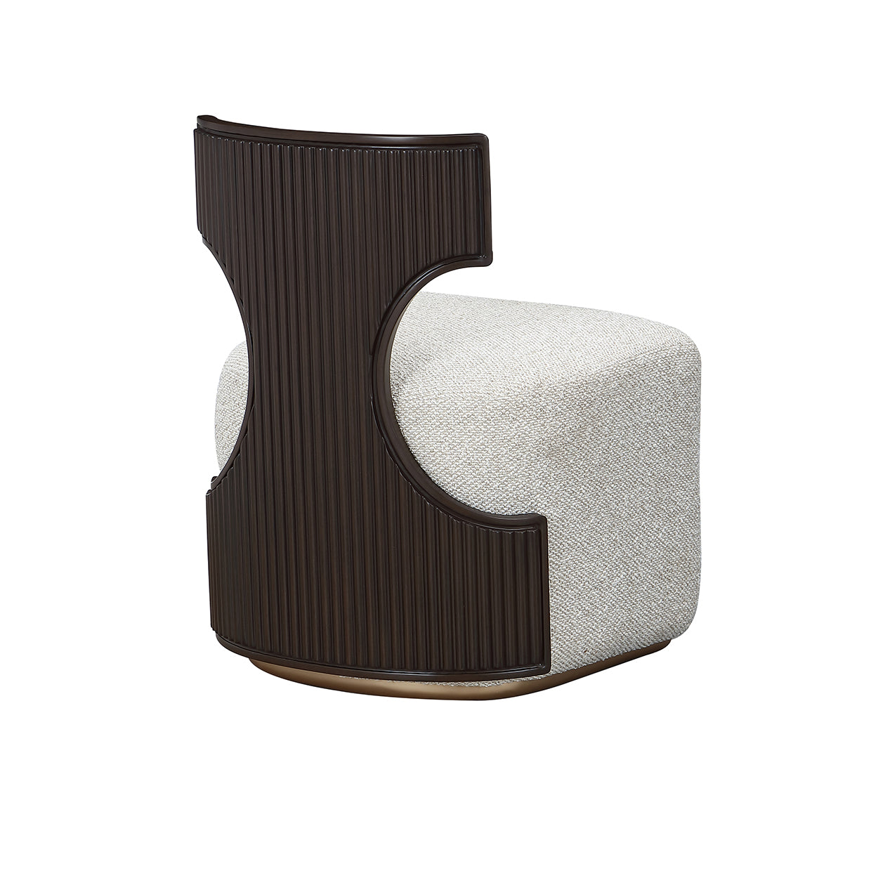 West Kensington Vanity Chair - Medium Espresso