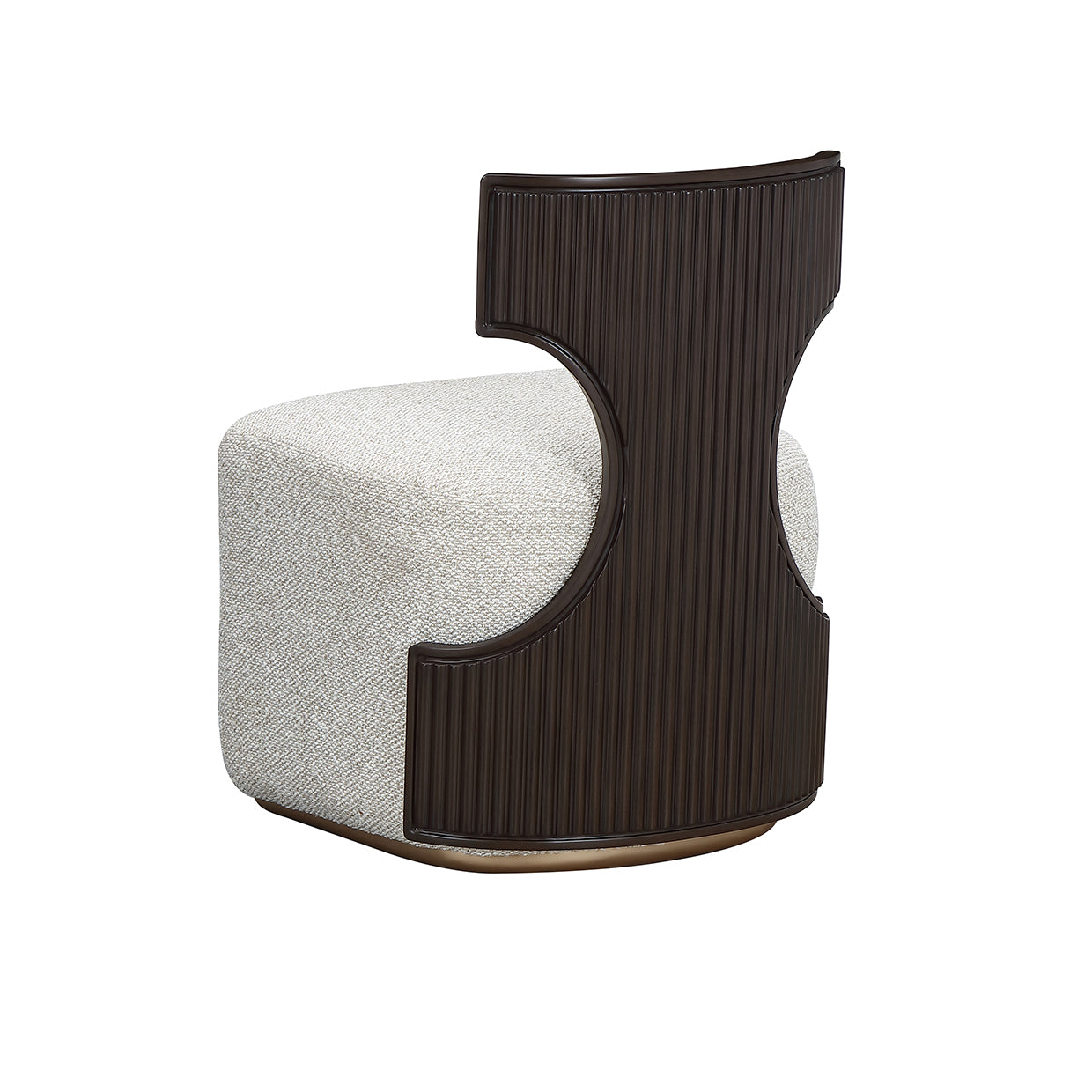 West Kensington Vanity Chair - Medium Espresso