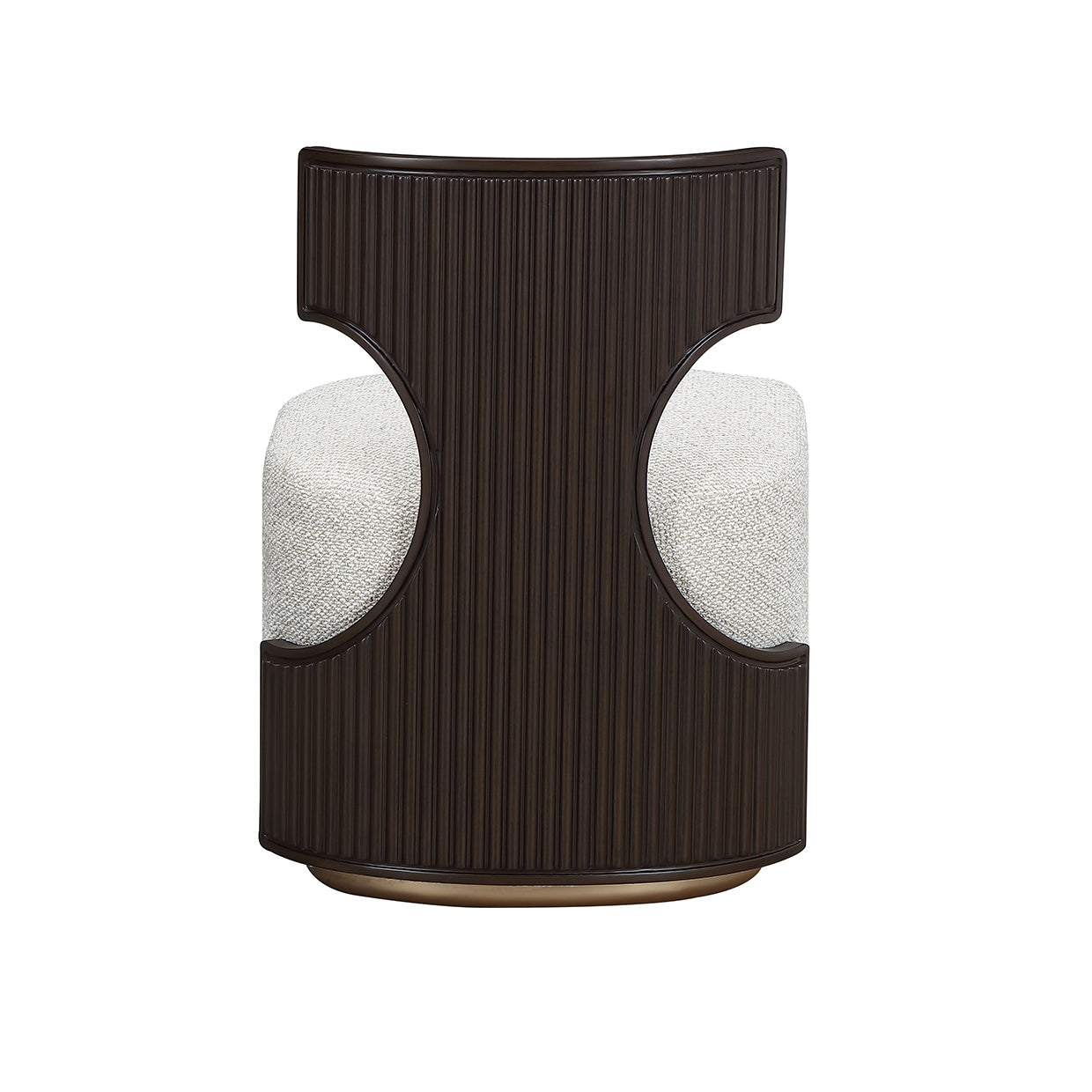 West Kensington Vanity Chair - Medium Espresso