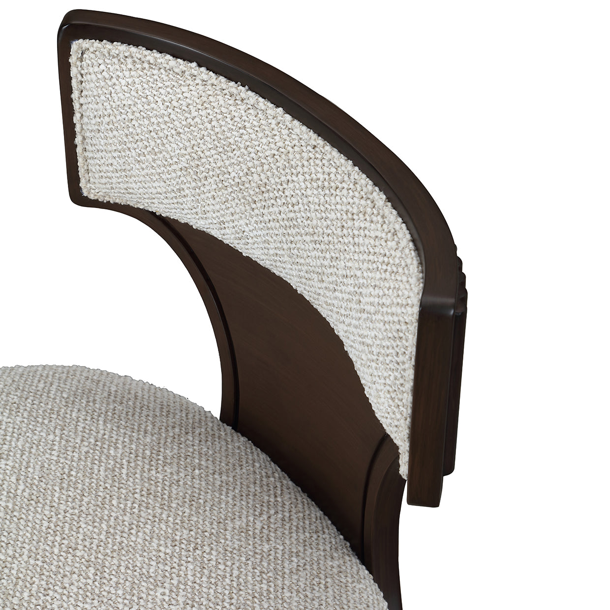 West Kensington Vanity Chair - Medium Espresso