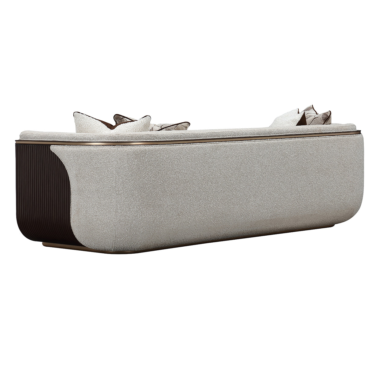 West Kensington Sofa - Buff/Medium Espresso