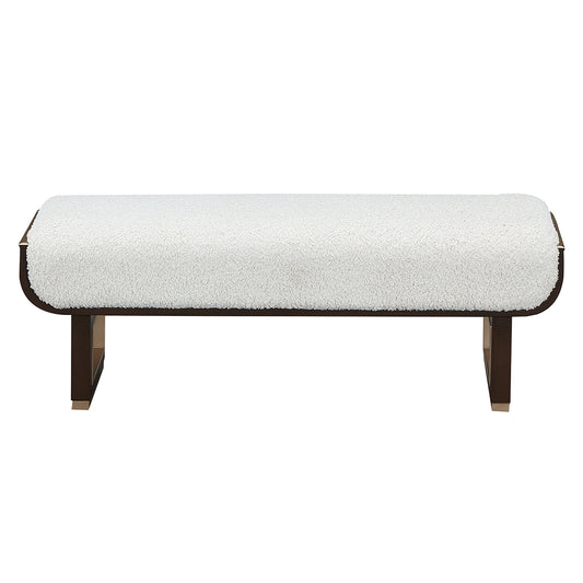 West Kensington Bench - Medium Espresso
