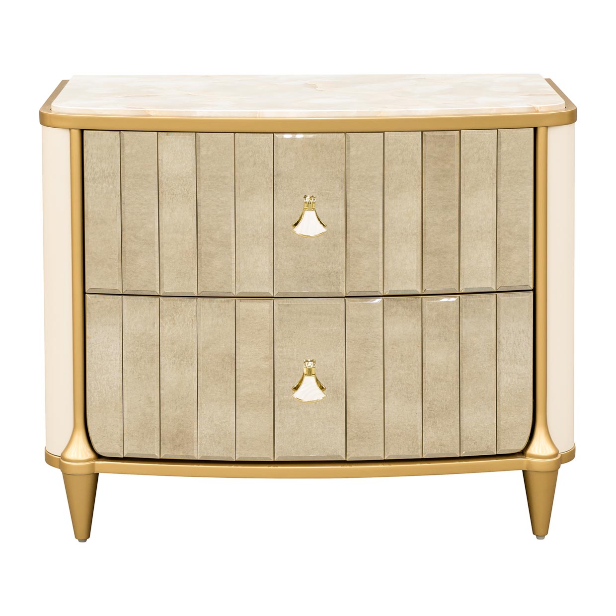 Scotts Square Nightstand - Light Champagne