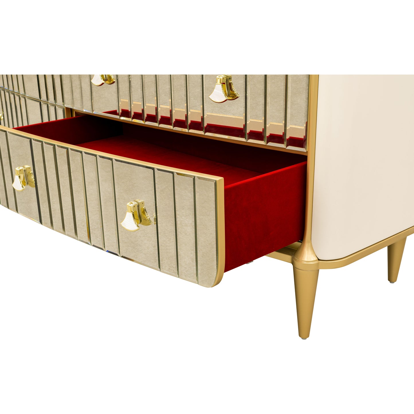 Scotts Square Dresser - Light Champagne