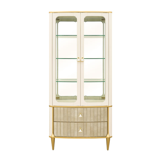 Scotts Square Display Cabinet - Light Champagne