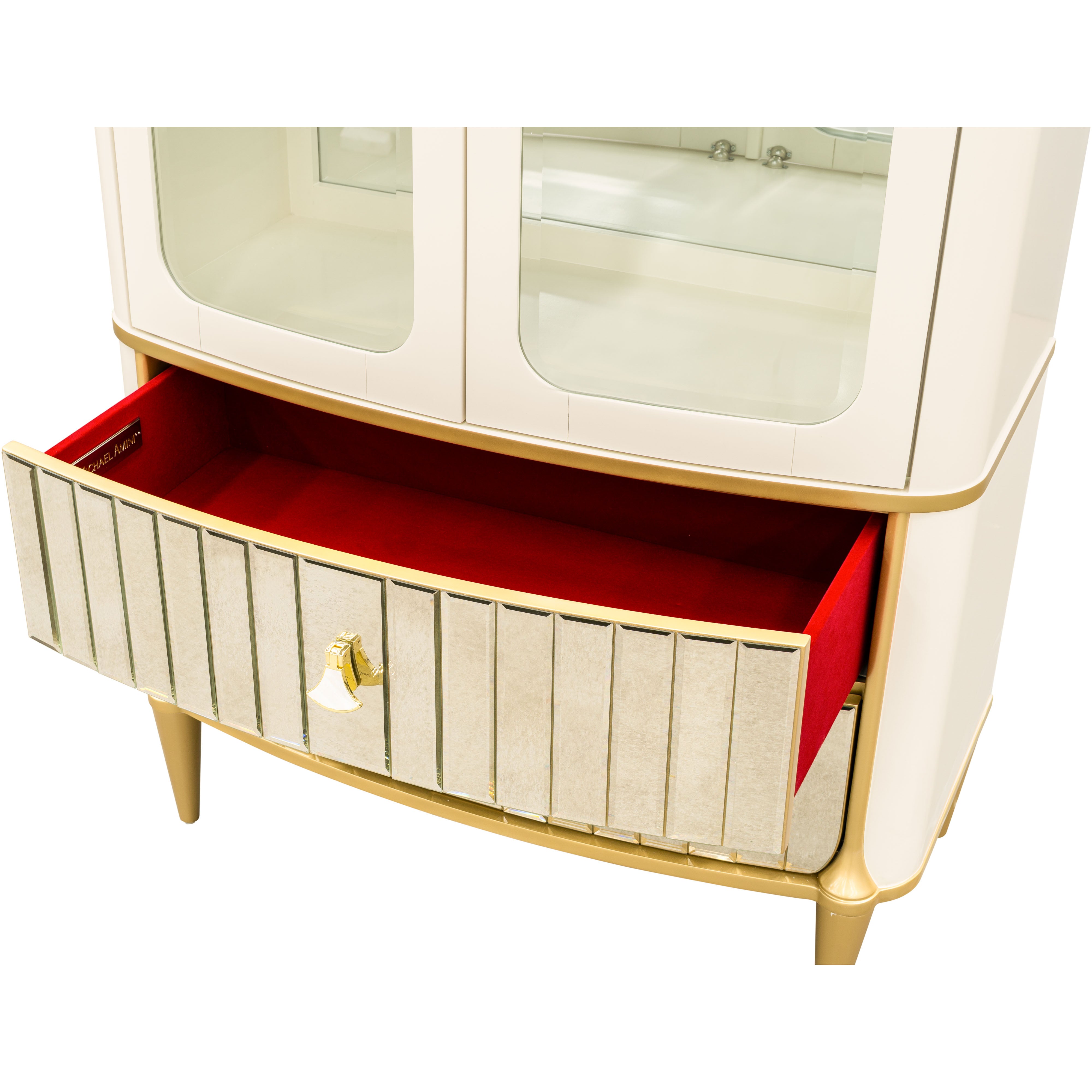 Scotts Square Display Cabinet - Light Champagne