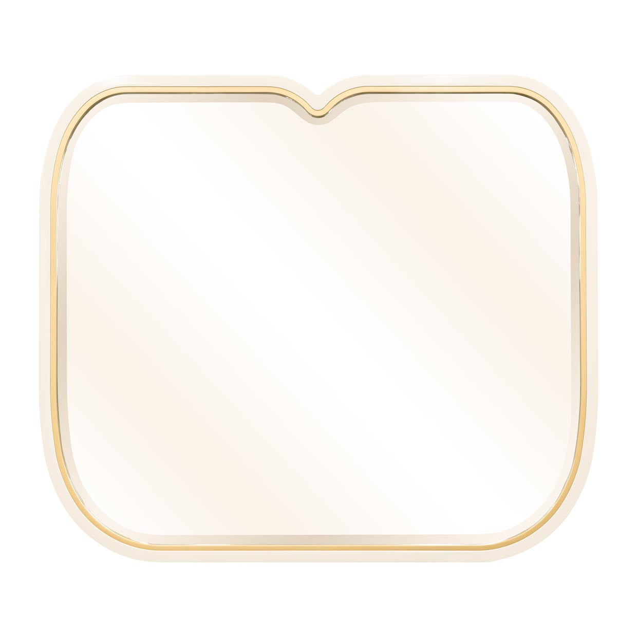 Scotts Square Wall Mirror - Pearl