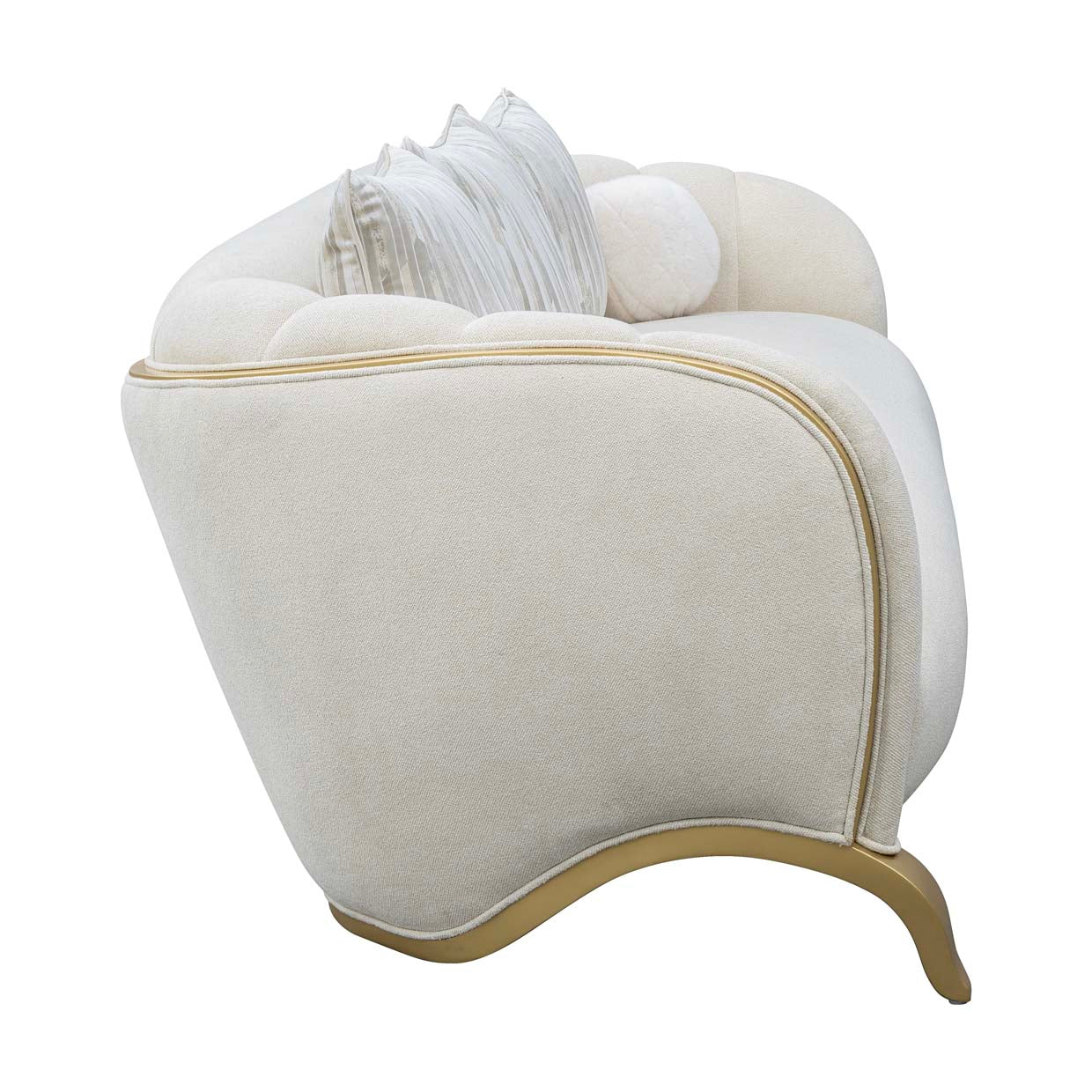 Scotts Square Sofa - Cornsilk/Light Champagne