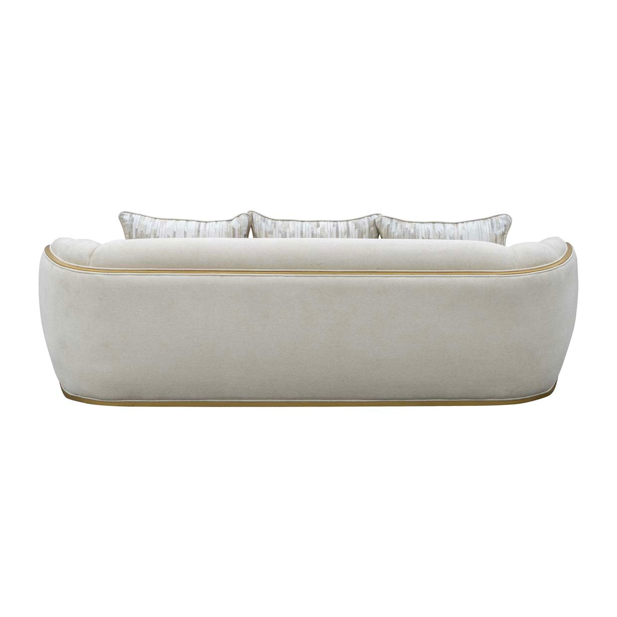 Scotts Square Sofa - Cornsilk/Light Champagne
