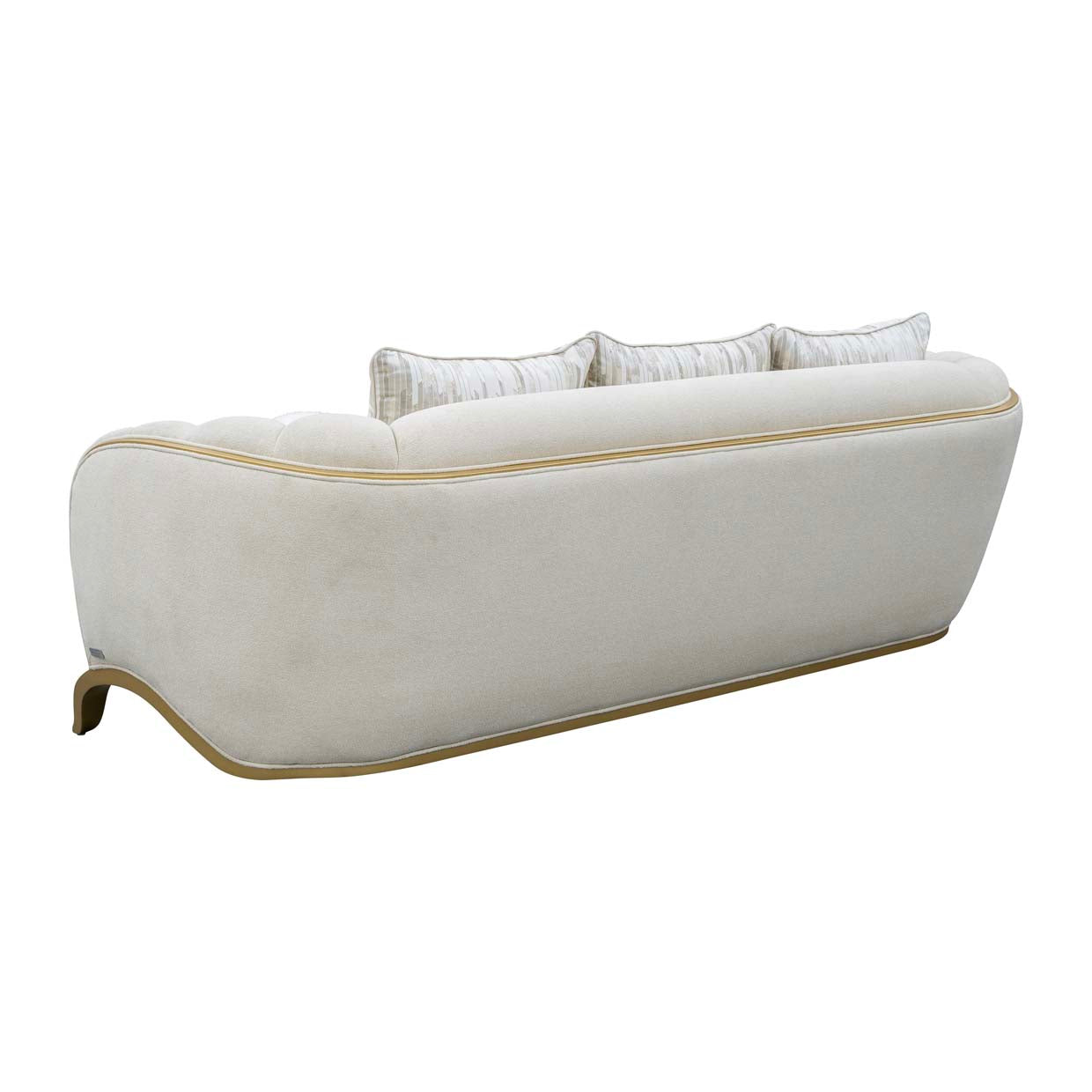 Scotts Square Sofa - Cornsilk/Light Champagne