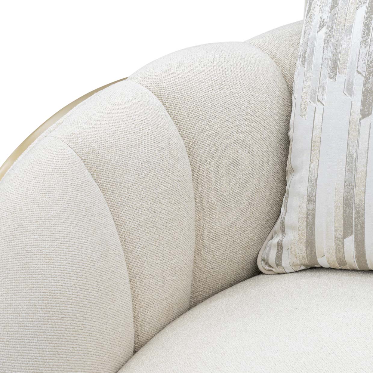 Scotts Square Matching Chair - Cornsilk/Light Champagne