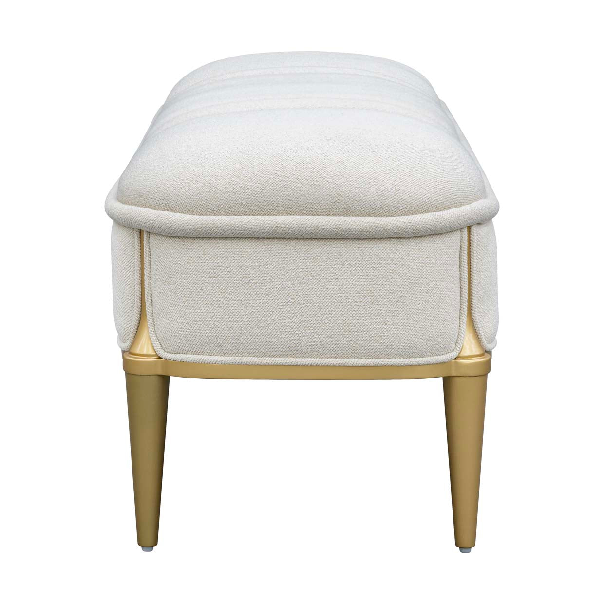Scotts Square Bench - Cornsilk/Gold