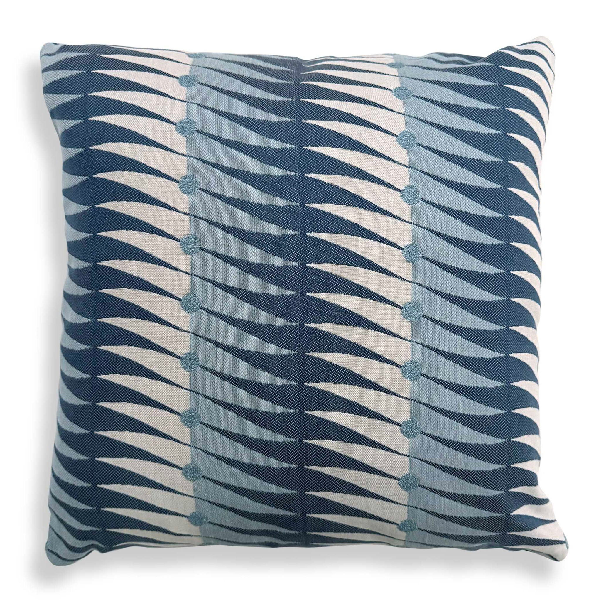 Jetty - Outdoor Pillow - Blue