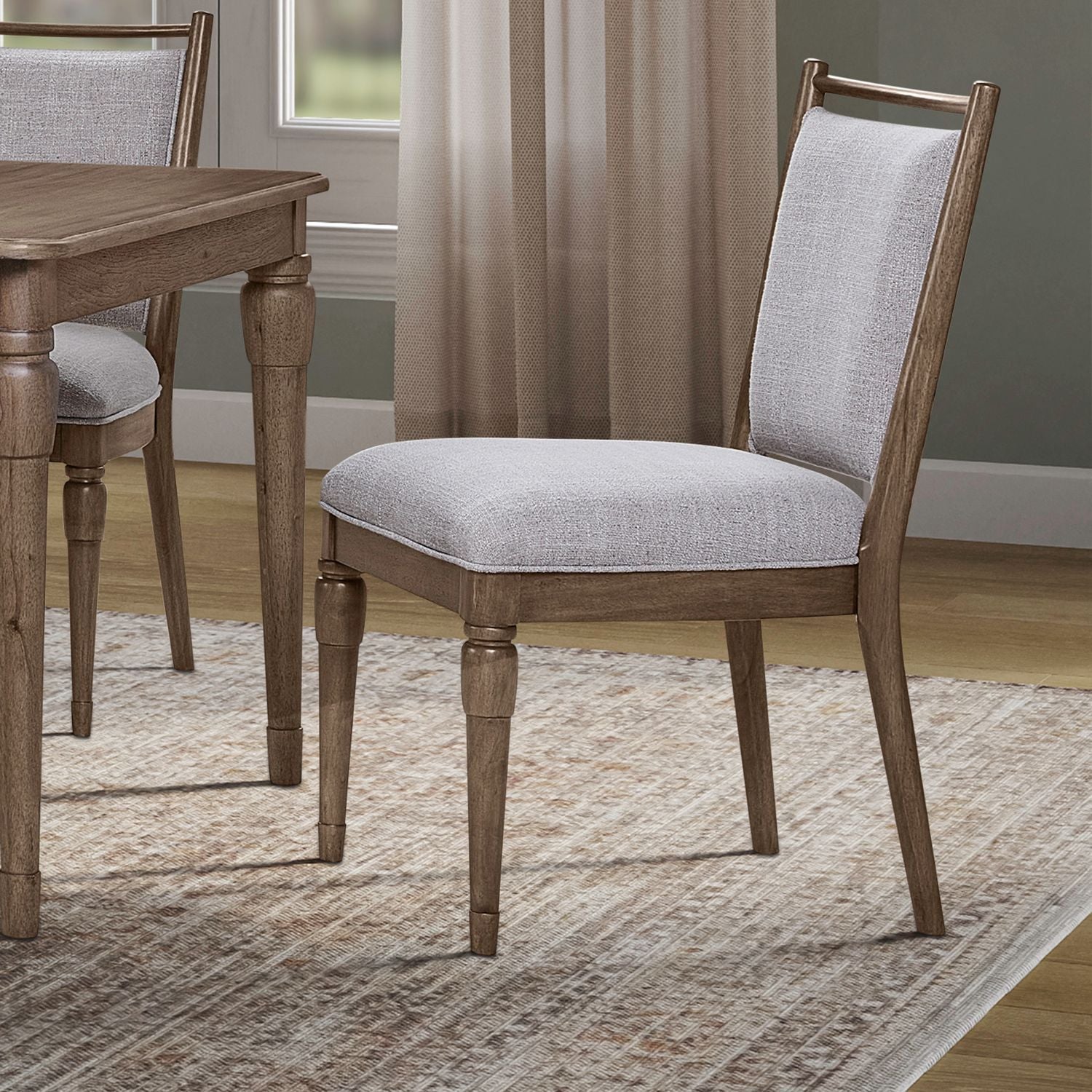 Hickory Grove - Uph Side Chair (RTA) - Brown