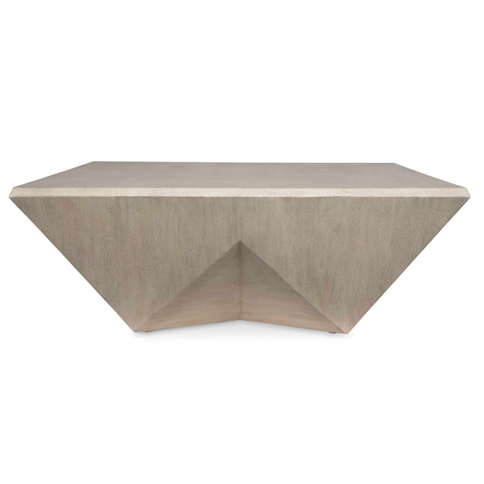 Collins - Modern Coffee Table - Light Gray
