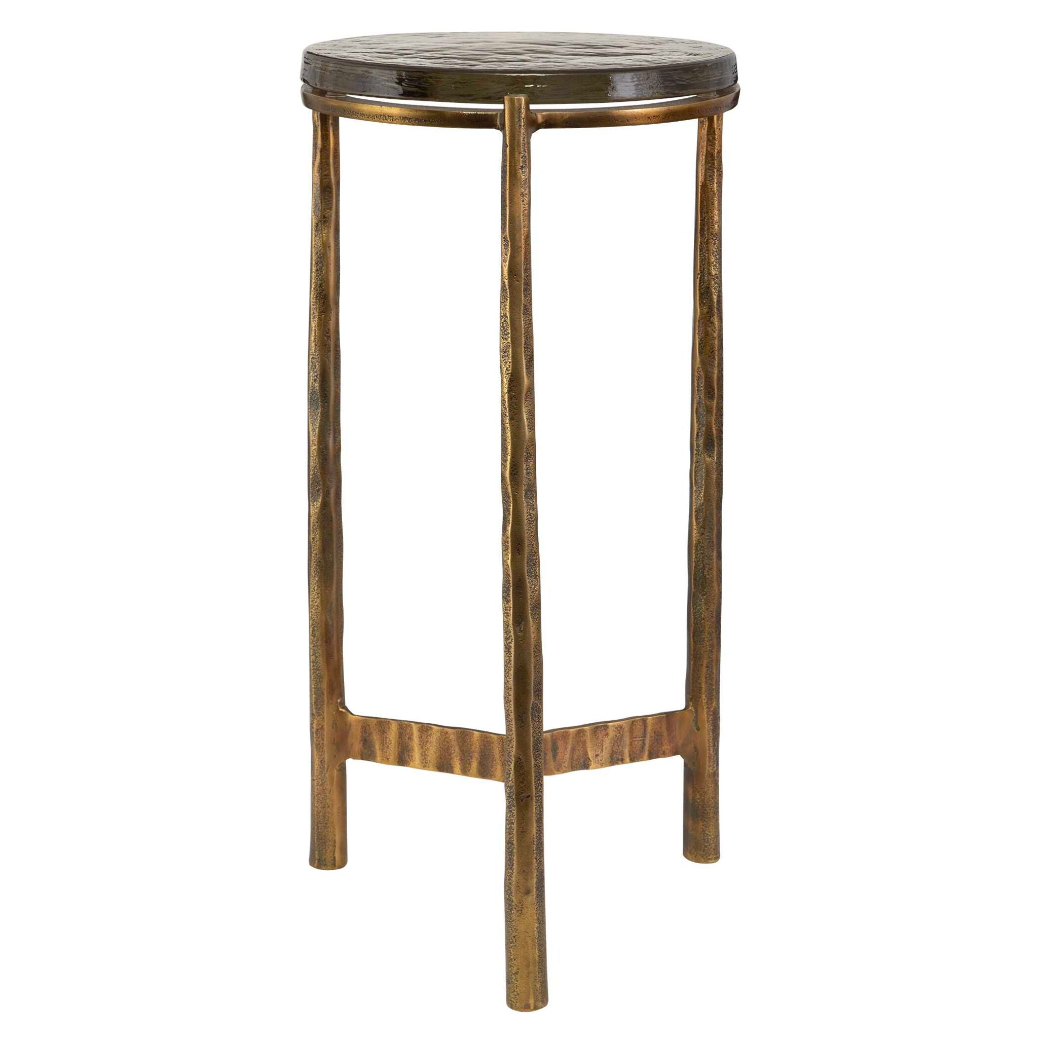 Eternity - Brass Accent Table