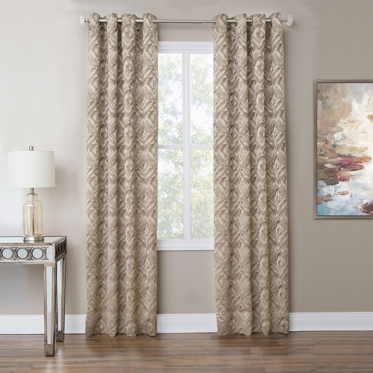 Carlyle & Bataria Window treatment