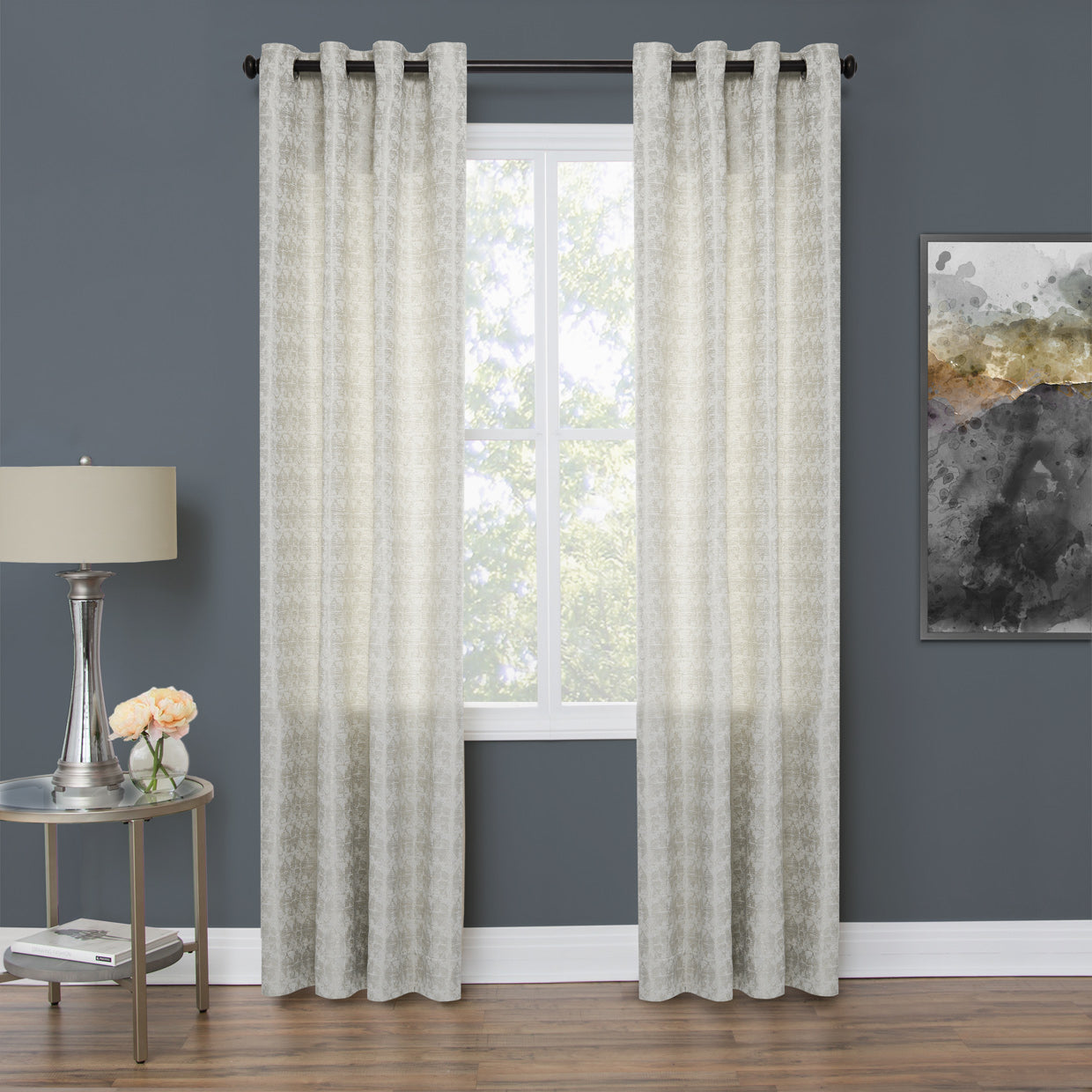 Carlyle & Bataria Window treatment