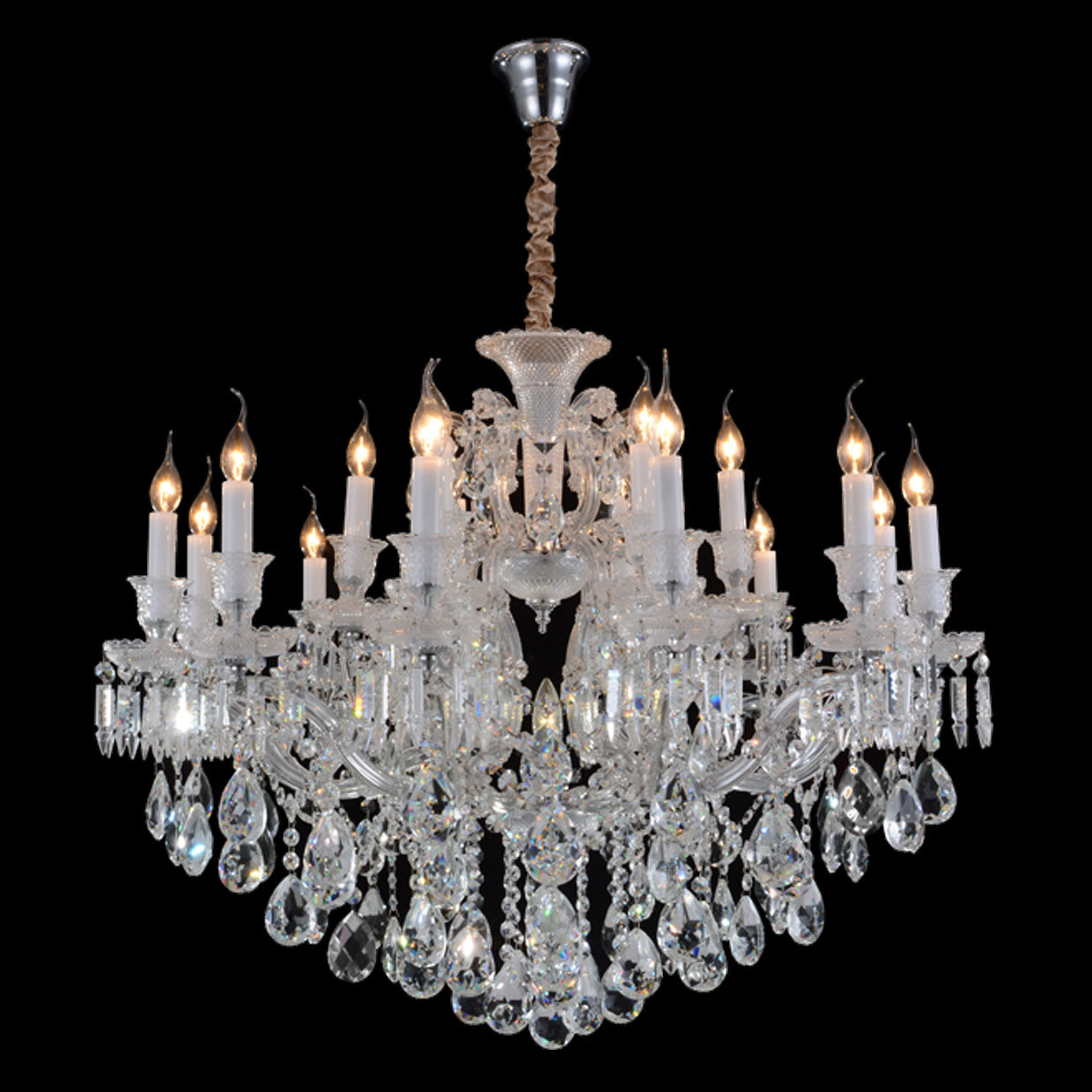Chambord Chandelier Collection 19, 25 & 37 lghts