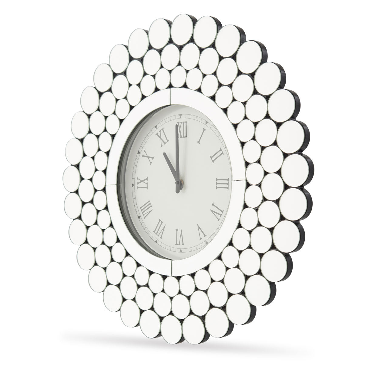 Montreal Round Mosaic Wall Clock