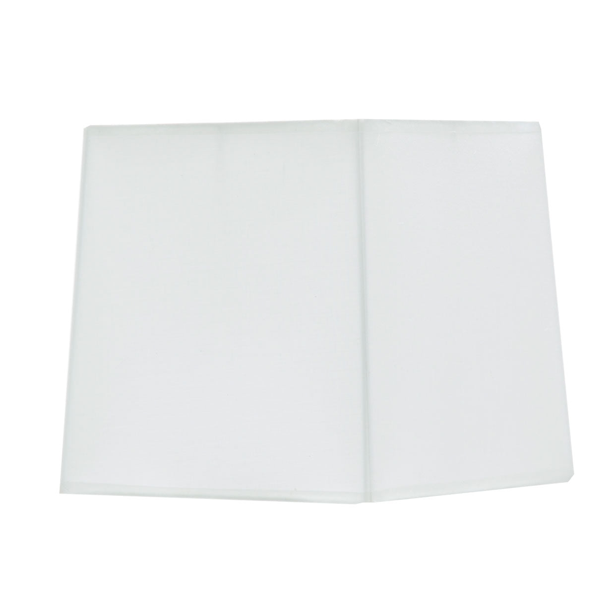 Montreal Rectangular Lamp Shade - White, Set of 2