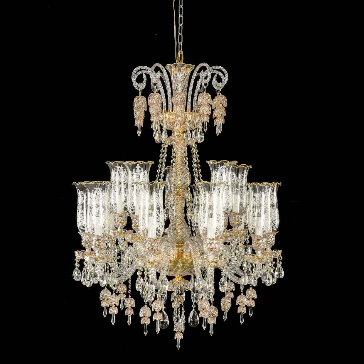 Garnier 18 & 15 Lights Chandelier