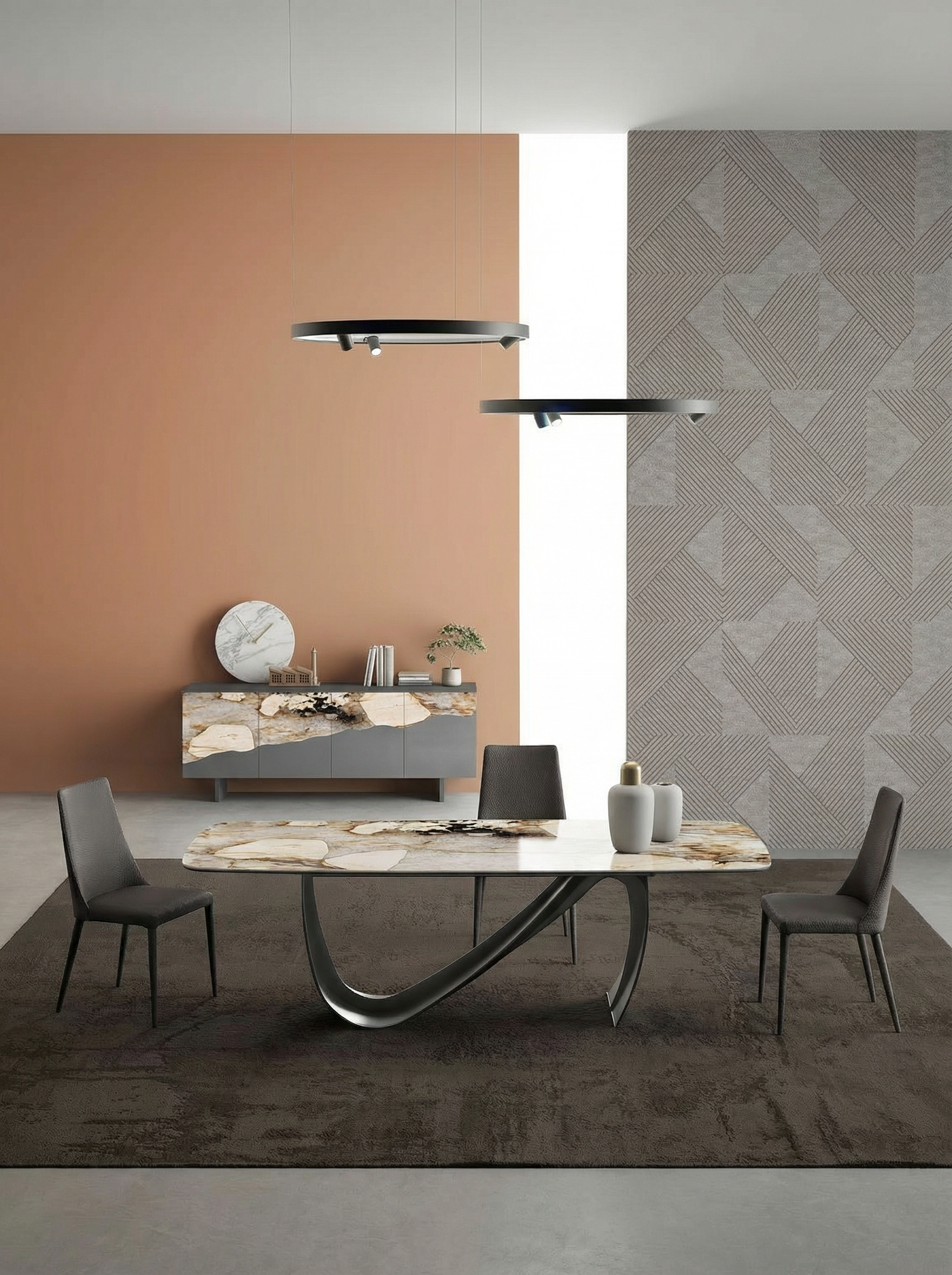 Genoa Fixed Dining Table