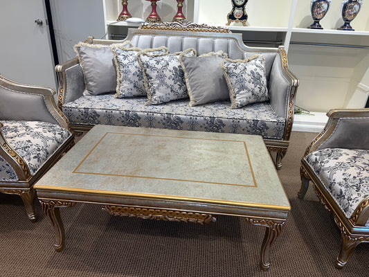 Classical Sina - Sofa, 2 Chairs, and Cocktail Table Set