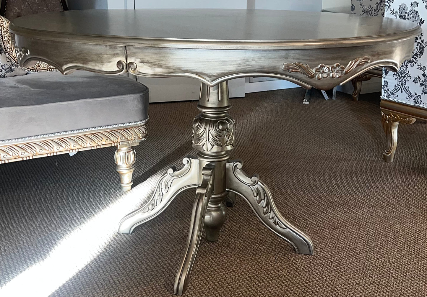 Classical Hand Carved European Table