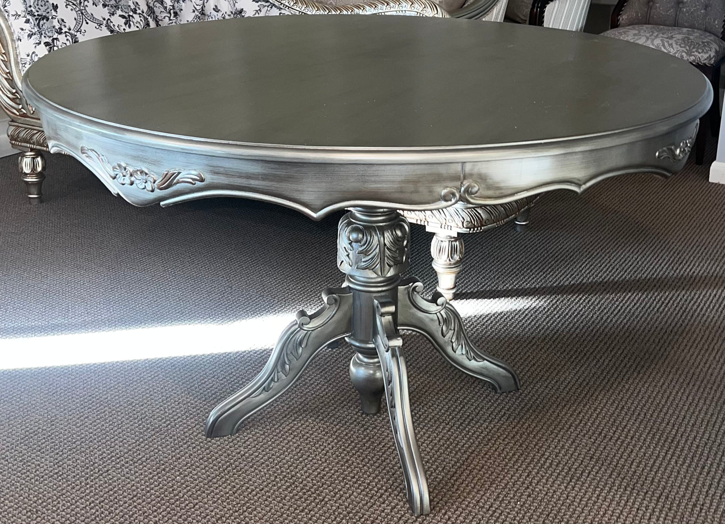 Classical Hand Carved European Table
