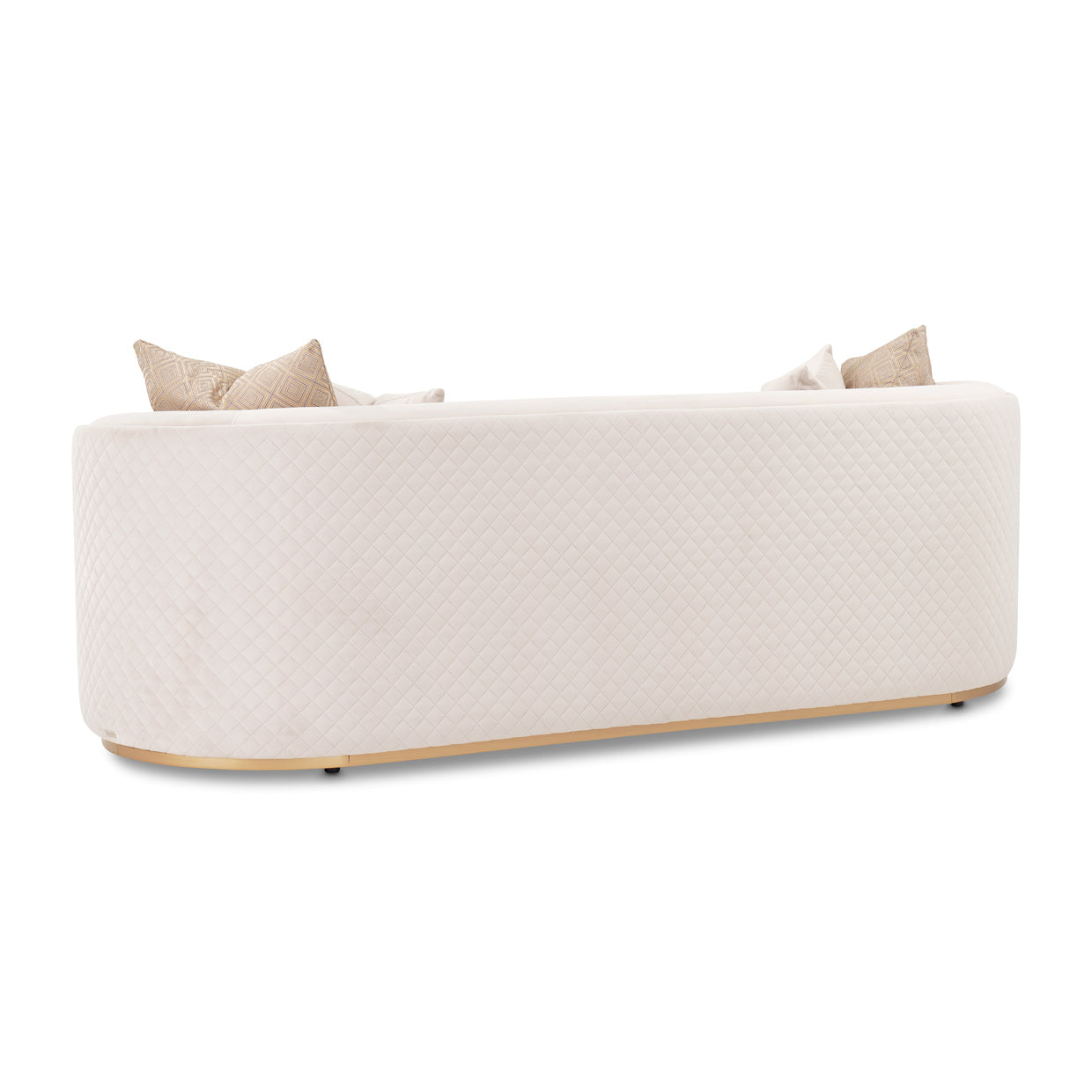 Ariana Sofa - Beige/Gold