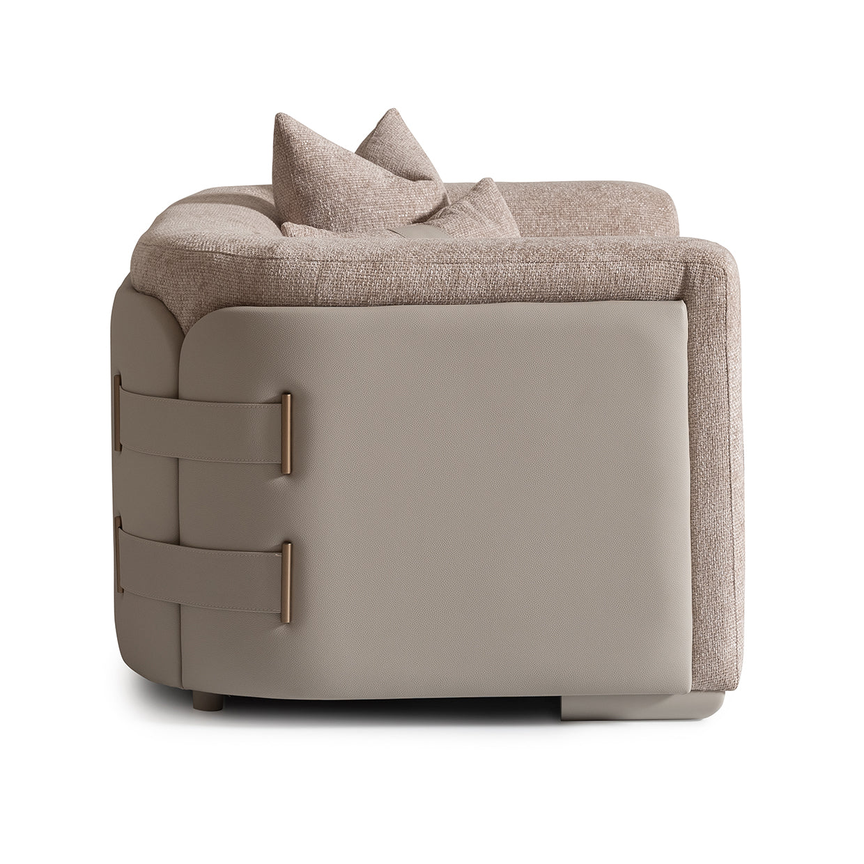 Canberra Chair and a Half - Mink/Light Ash