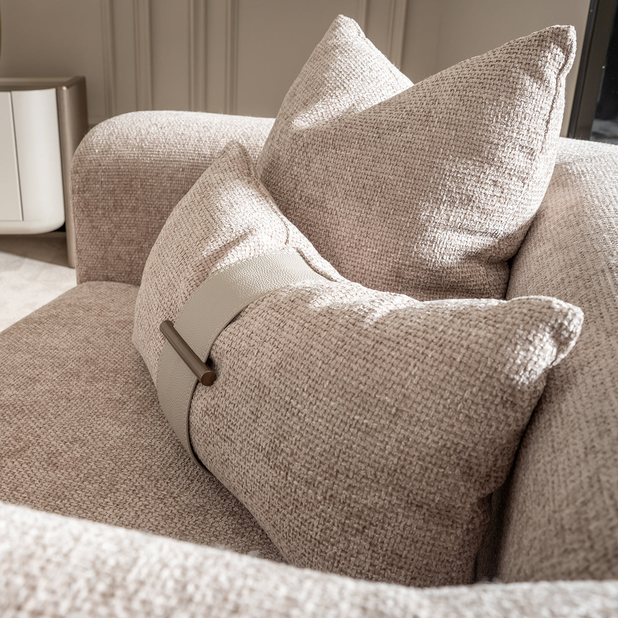 Canberra Chair and a Half - Mink/Light Ash