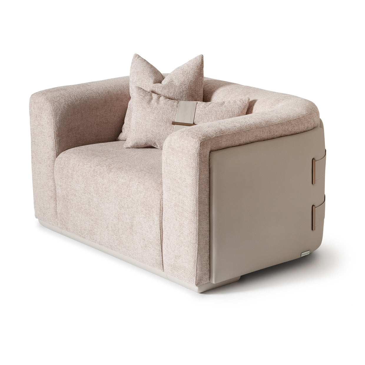 Canberra Chair and a Half - Mink/Light Ash